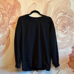 lululemon athletica Black Crewneck Sweater